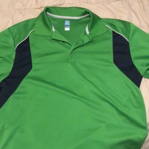PGA polo XL green and blue great condition